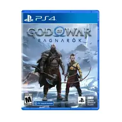 God of War Ragnarök video game for the PlayStation 4. (new)