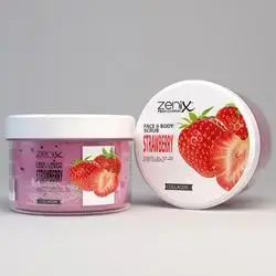 Zenix Face Skin Care Daily Scrub Strawberry 275 Ml