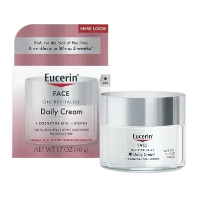 Daily Cream COENZYME Q10 + Biotin For All Skin Types 48g _ Eucerin