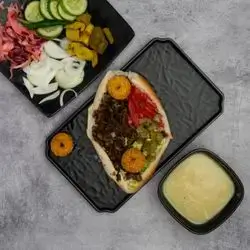 Local Meat With Turkish Bun