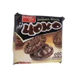 4oko Coco Cream Sandwich Biscuits 76g