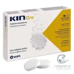 kin oro tabletas limpiadoras