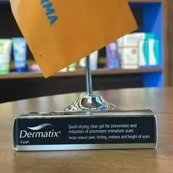 dermatix cilicone gel scar treatment  helps reduce pain , itching , redness and height of scars 15g