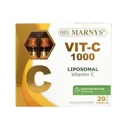 Vit-C 1000 Liposomal Vitamin C 20Pcs × 10ml _ MARNYS