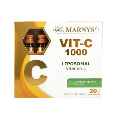 Vit-C 1000 Liposomal Vitamin C 20Pcs × 10ml _ MARNYS