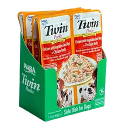 Inaba Twin Packs Chicken with Vegetables & Beef Recipe in Chicken Broth