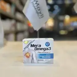 Mera Omega3 Plus Vitamin E Fish Oil 1000Mg Dietary Supplement