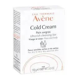 Avène Cold Cream Ultra Rich Soap-Free Cleansing Bar 100 g