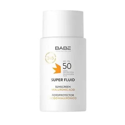 Super Fluid Spf50 Hyaluronic Acid Sunscreen 50ml _ BABE