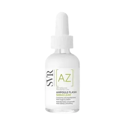Sebiaclear AZ Ampoule Flash (Azelaic Acid 15% + Niacinamide + Zinc) 30ml _ SVR