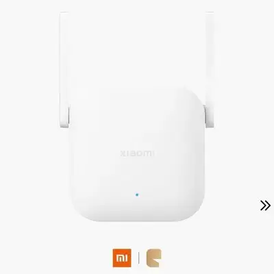 Xiaomi Wi-Fi Range Extender N300 300Mbps Dual External Antennas Wall-Plug - White