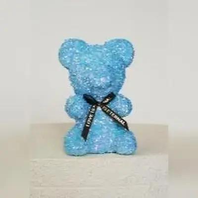 Blue Crystal Teddy Bear