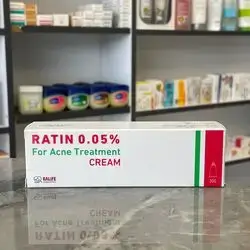 ratin 0.05 % for acne tratment cream , tretinoin 0.5mg  30g 