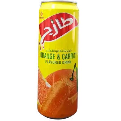 Fresh Orange and Carrot Juice (Can, 335 ml)