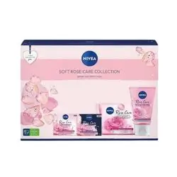 Nivea Soft Rose Facial Care Pack Of 4 Pieces: