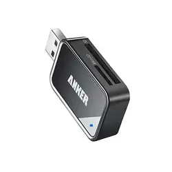 Anker 2-In-1 USB 3.0 Portable Card Reader