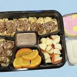 Crepe Luqmah Stuffed with Banana Chocolate