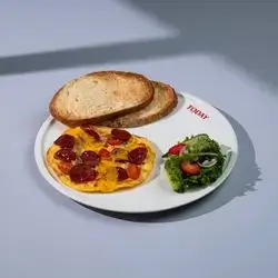 Salami Omelet 