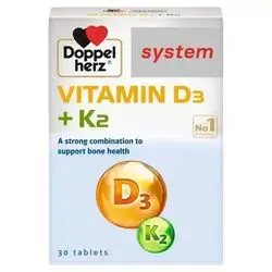 Doppel Herz Vitamin D3 +K2