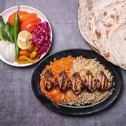 1 Shish Grilled Chicken Wings With Rice