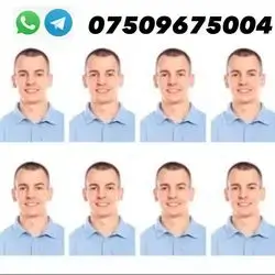 8 STANDARD SIZE PHOTOS(3*4 cm) Please send your photos to the above phone number