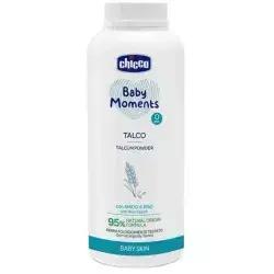 Chicco Baby Moments Talc Powder 150 G, 0M +