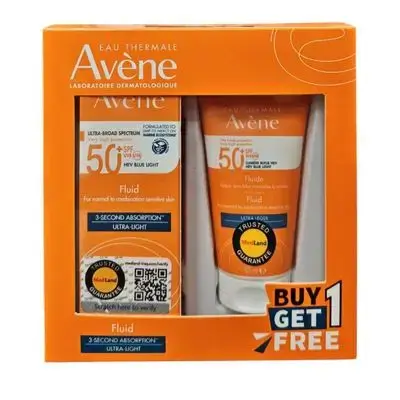 Very High Protection Fluid for Normal to Combination Skin SPF50+ 50mL