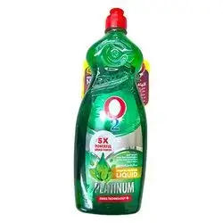 O2 Plat Dishwash Liquid Mint 700ml�