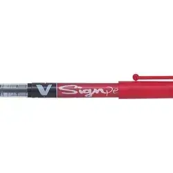 Pilot V-Sign Pen Red