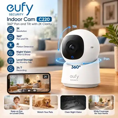 Anker eufy Indoor Security Cam C220
