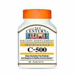C-500 30 chewable tablets 21st Century