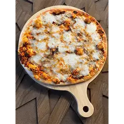 Sliced Muhammara Manousheh with Cheese