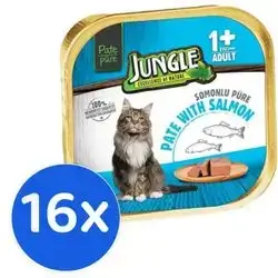 Jungle adult salmon 100gx16