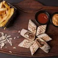 Cheese Meat Burger Saj