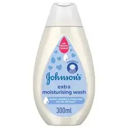 Johnsons Baby Moisture Wash 300ml