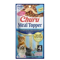 Inaba Churu Meal Topper With Tuna & Scallop Flavour 56g