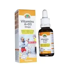 SUNLIFE Vitamins A + D3 Drops
