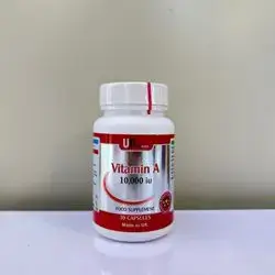 Vitamin A 10000 IU 30 Capsules ULTRA PURE