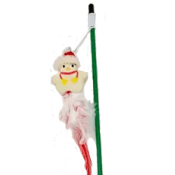 E569 Christmas Cat Stick