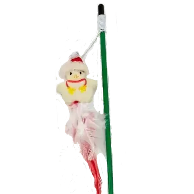 E569 Christmas Cat Stick