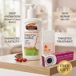 Stretch Mark Care Set (2 pieces + 1 free item)
