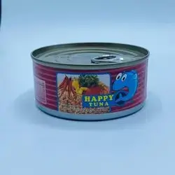 Happy Tuna Flake in Oil 160g Spicy