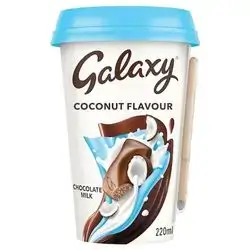 Galaxy Chocolate milk with coconut flavor 220ml