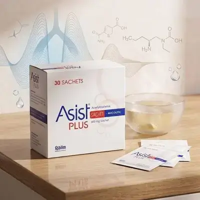 Asist PLUS Acetylcysteine 600mg (30 Sachets)
