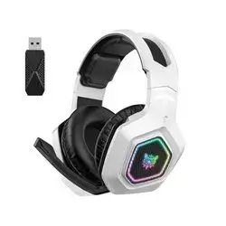 ONIKUMA B100 RGB Wireless Gaming Headset White