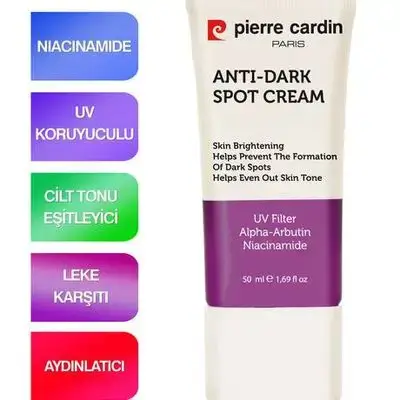 Pierre Cardin Anti-Spot, Skin Tone Equalizer, UV Protective, Brightening Daily Care Cream Face and Body 50 ml