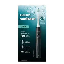 Sonicare 2100 Rechargeable Toothbrush Black _ PHILIPS