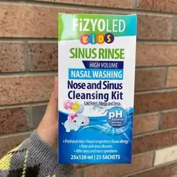 Fizyoled Kids Sinus Rinse -Nasal Washing -Nose and Sinus Cleansing Kit