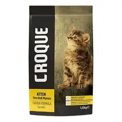 Croque Kitten Dry Cat Food - Yellow Pack