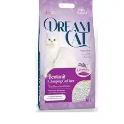 Dreamy Cat Litter Bentonite Lavender Scent 10 Liter